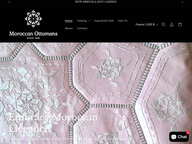Moroccan ottomans