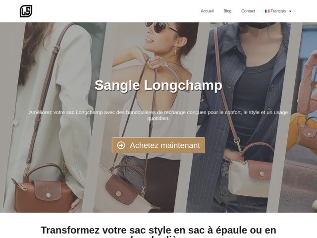 Bandoulires longchamp pour sacs le pliage & neo – rglables et lgantes