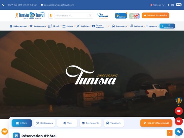 Tunisia go travel – circuits, séjours et hôtels en tunisie