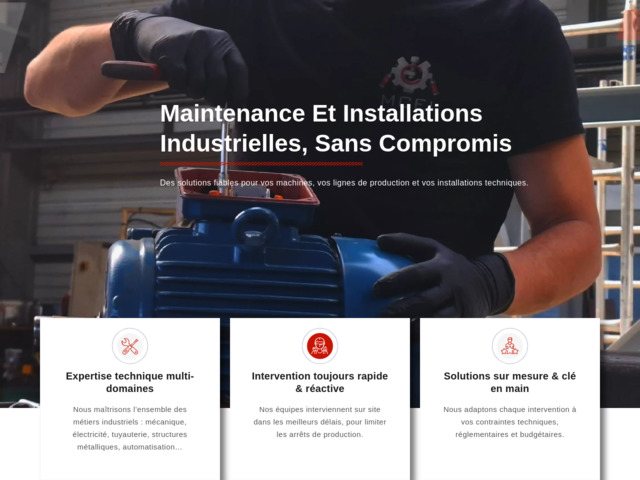 Mcei - maintenance et contrôle des équipements industriels