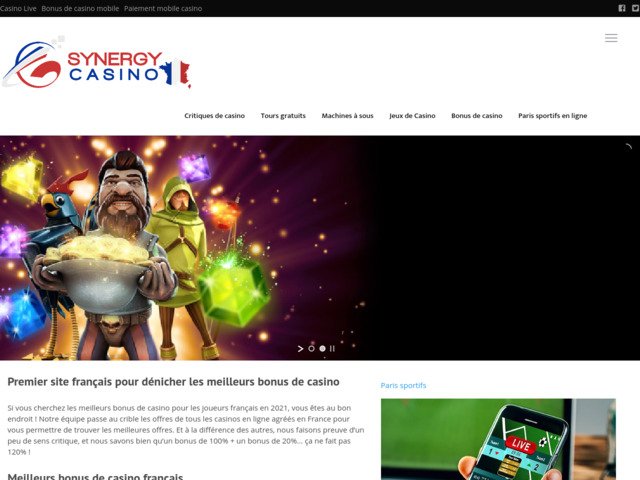 Synergy casino