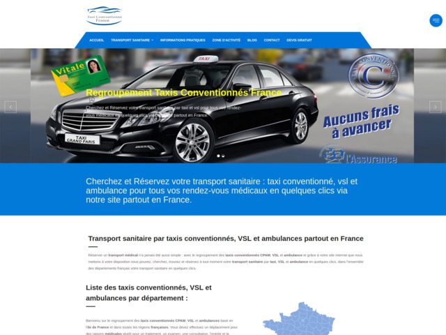 Taxi conventionné cpam seine et marne 77 - essonne 91