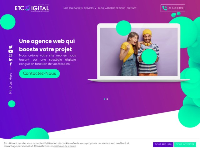 Agence de communication digitale à paris