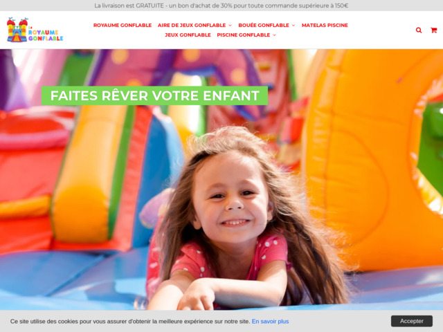 Royaume gonflable, le spcialiste des chteaux gonflables et jeux gonflable