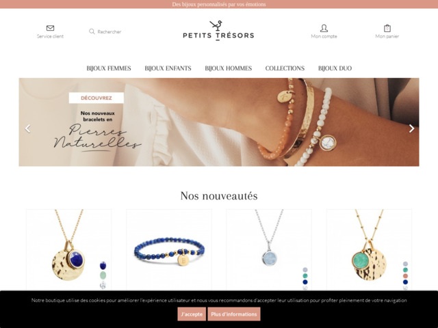 Petits trsors : bijou personnalis pour femme et homme