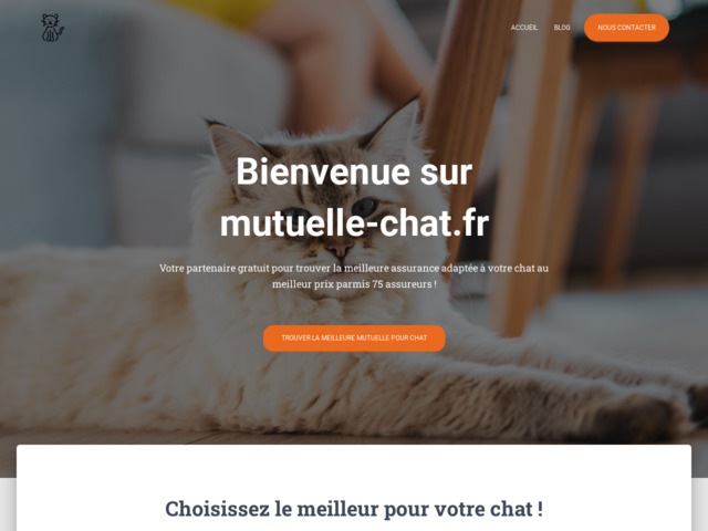 Le spcialiste de la mutuelle chat !