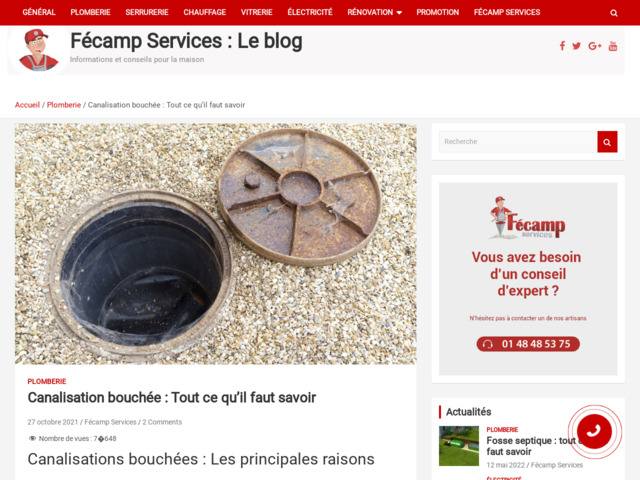 Débouchage canalisation