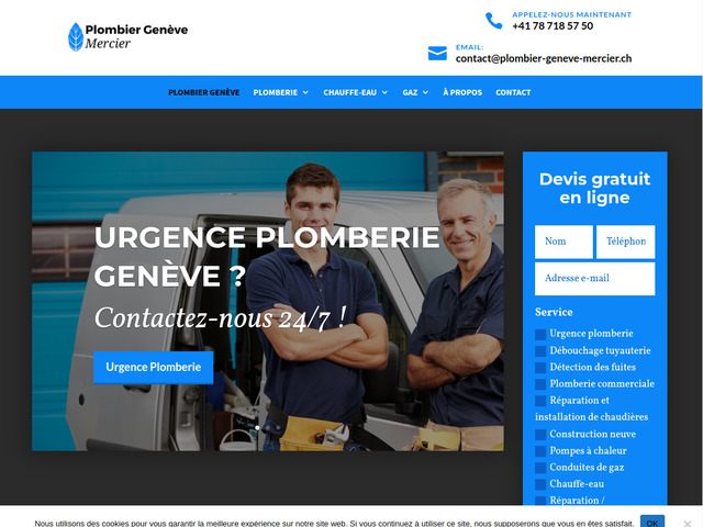 Plombier-genève-mercier
