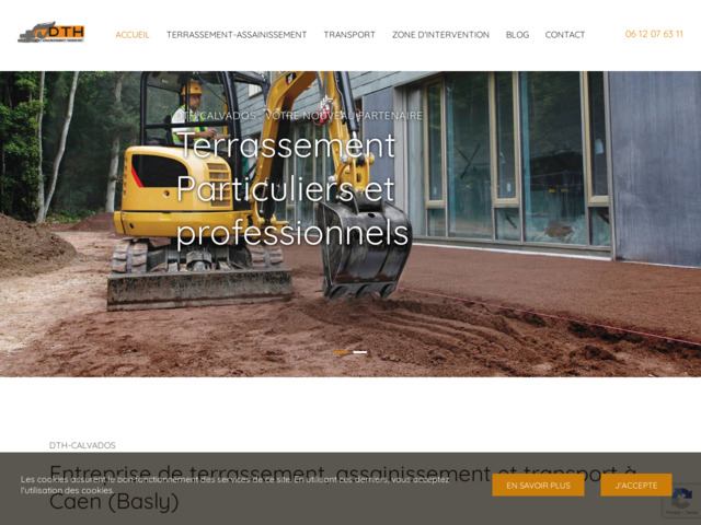 DTH - entreprise d'assainissement et terrassement à Caen