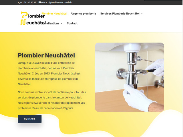 Plombier neuchatel