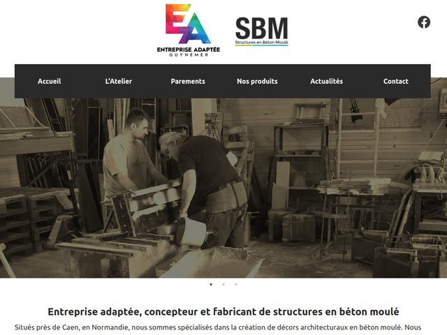 Sbm, fabrication de structure architecturales en béton moulé à Caen