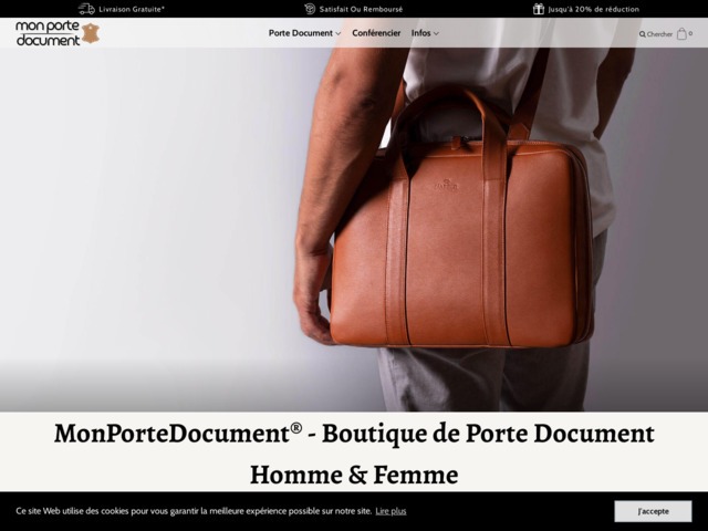Monportedocument.com | Porte document homme & femme