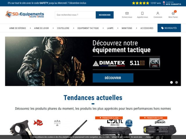 Vente d'équipements de défense et de sécurité