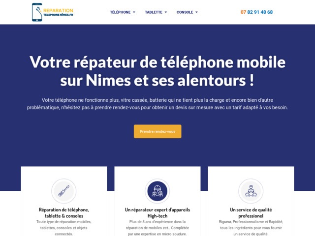 Réparation téléphone Nîmes