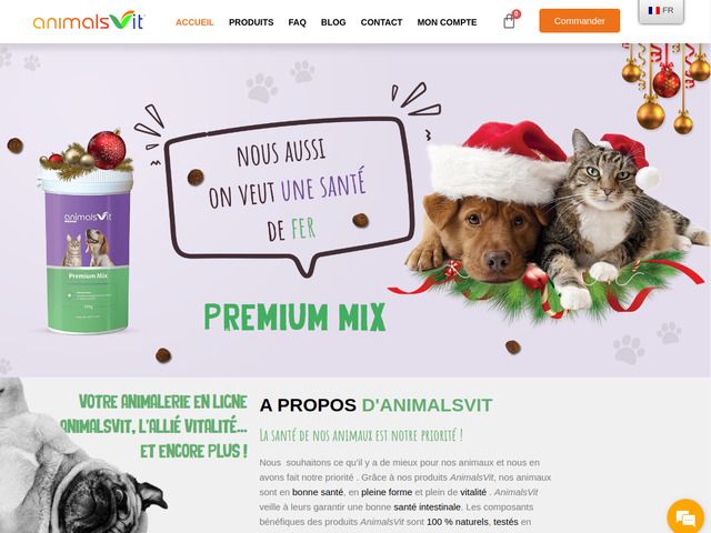 Compléments alimentaires naturels pour les animaux