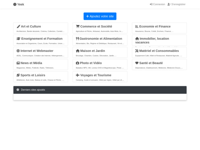 Yeek, annuaire en ligne