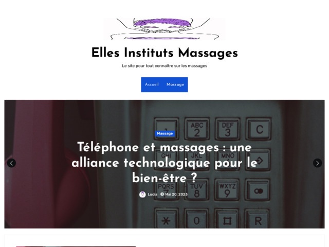 Elles Instituts Massages : le site pour tout connaître sur les massages
