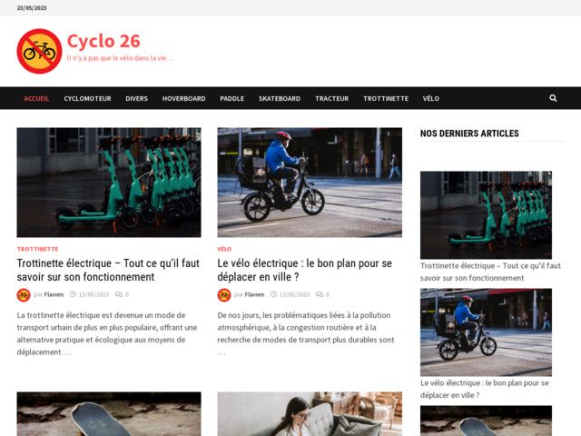 Cyclo 26 : il n'y a pas que le vlo dans la vie..