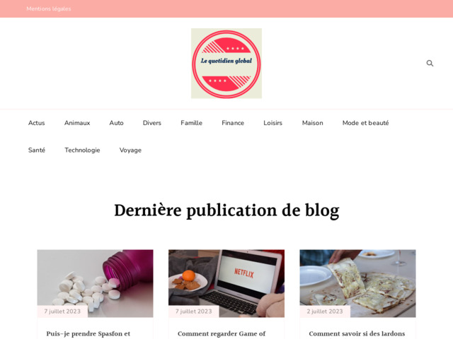 Le quotidien global
