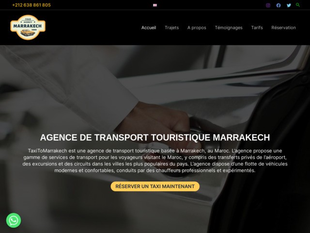 Taxi de marrakech  casablanca