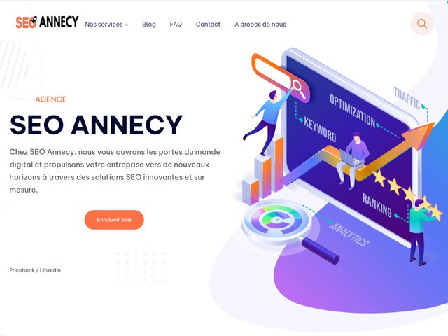 Agence de référencement seo annecy