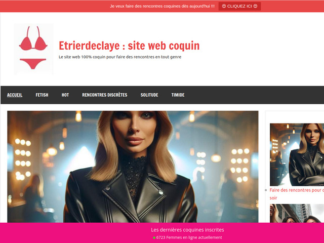 Etrierdeclaye : site web coquin