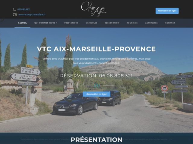 Chauffeur aix en provence - classe affaire