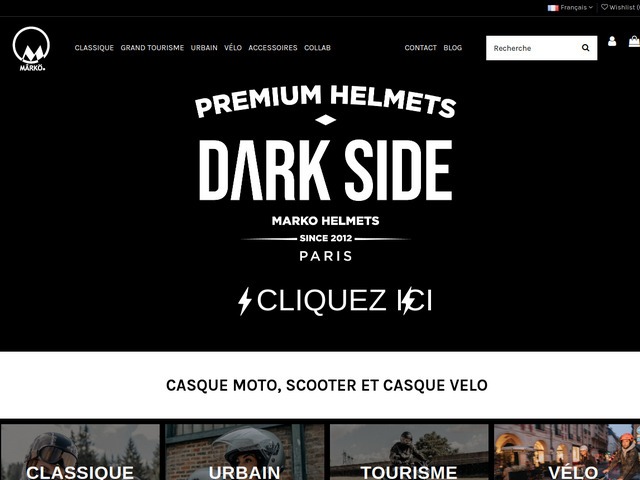 Marko, fabricant de casques moto et vélo