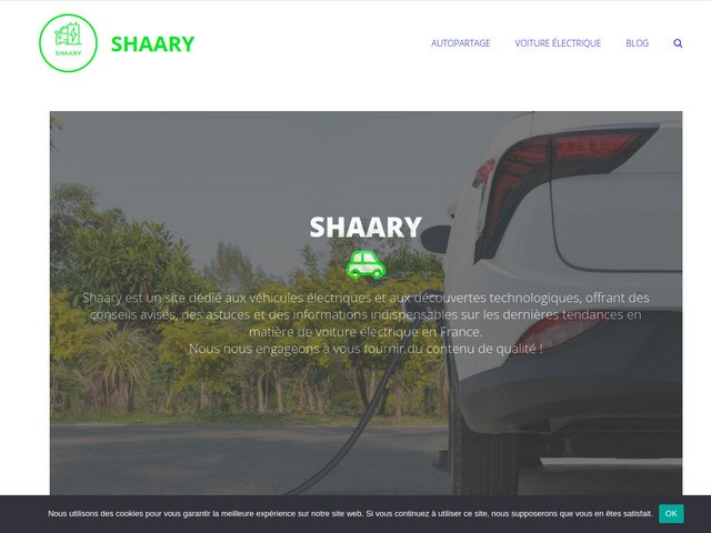 Shaary : magasine pour traiter des sujets de vhicules lectriques