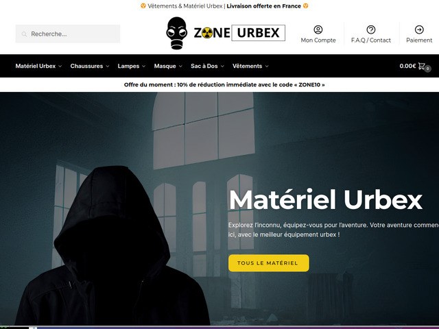 Materiel urbex