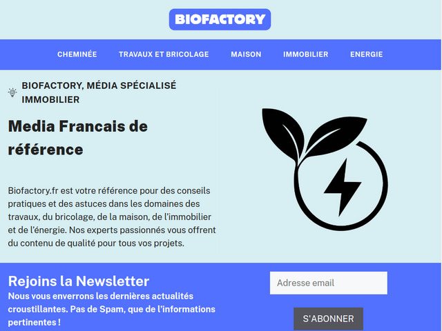 Biofactory