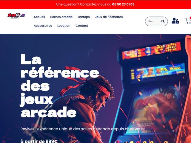 Specialiste des jeux d'arcade