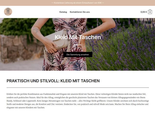Kleid mit taschen