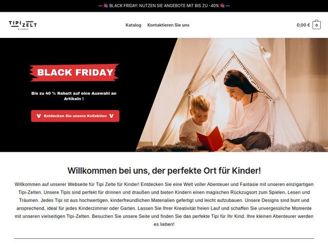 Tipi zelt kinder