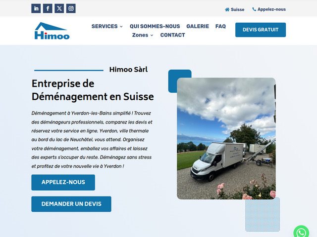 Déménagement Yverdon
