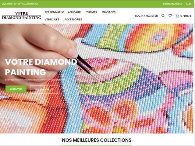 Votre diamond painting