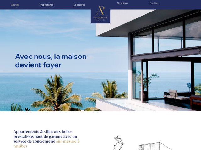 Location saisonnière antibes - azurkeys properties