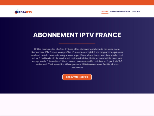 IPTV France : Meilleurs abonnements mensuels en streaming