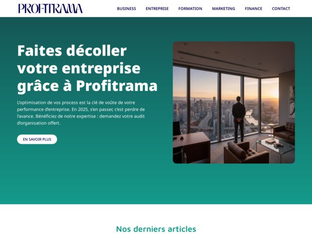 Faites d�coller votre entreprise gr�ce � profitrama