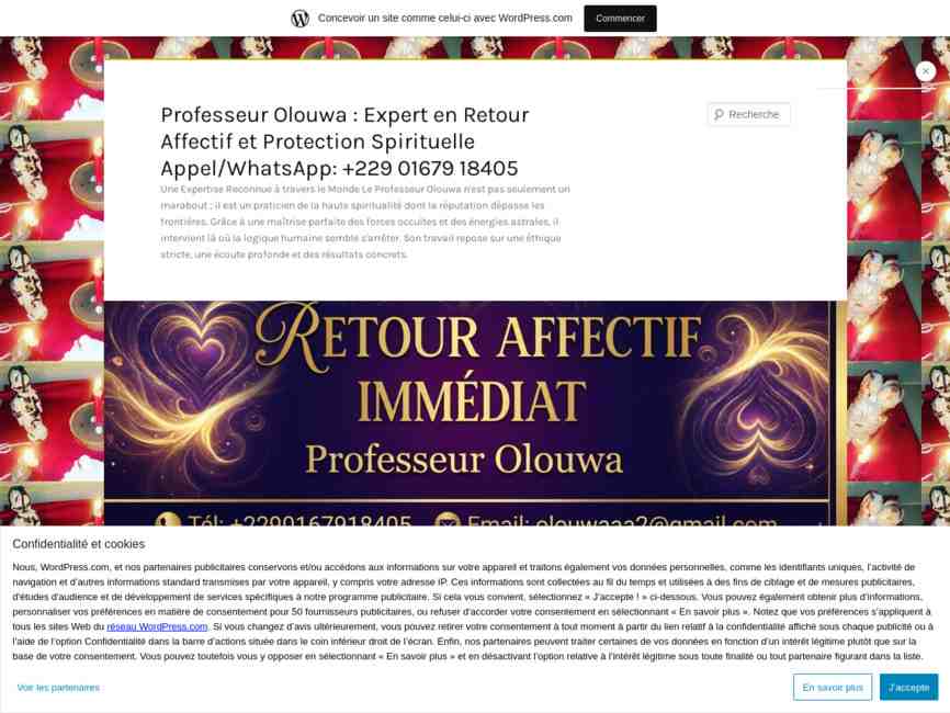 Professeur olouwa : expert en retour affectif et protection spirituelle