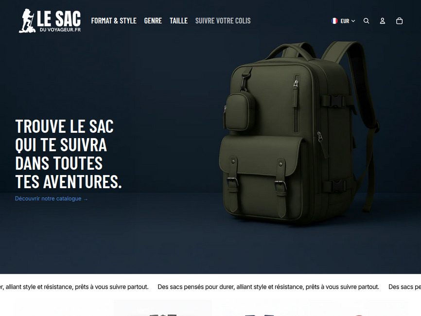 Le sac du voyageur | sp�cialiste du sac de voyage