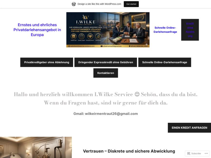Ernstes und ehrliches privatdarlehensangebot in europa