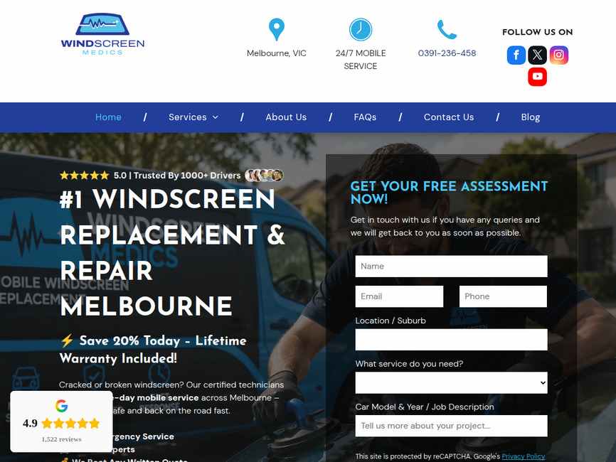 Windscreen medics