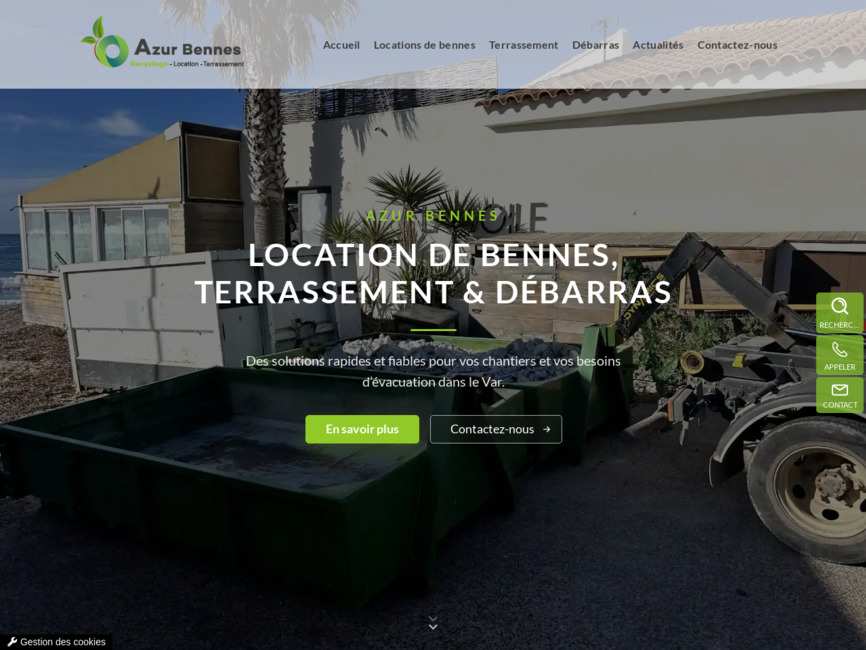 Terrassement � la seyne sur mer - azur bennes