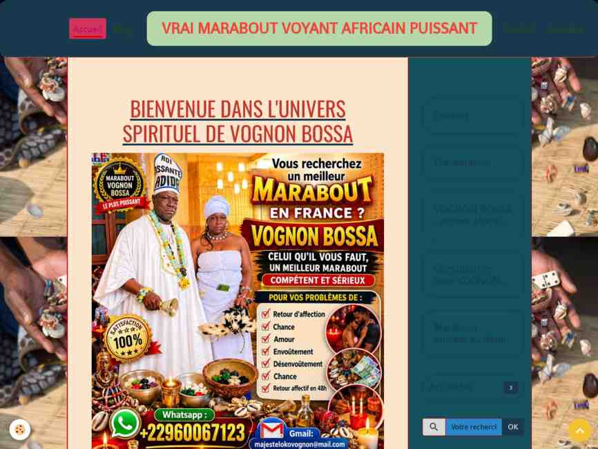 Meilleur marabout voyant africain en france vognon bossa +22960067123