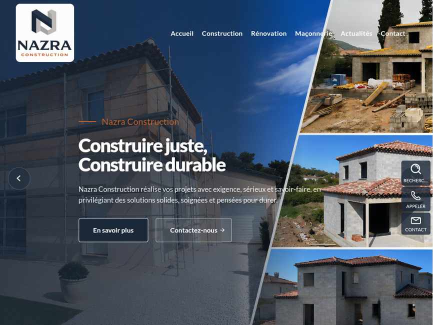 Rénovation à hyères - nazra construction