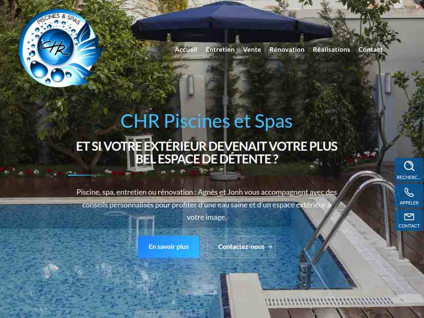 Vente de piscine � hy�res - chr piscines et spa