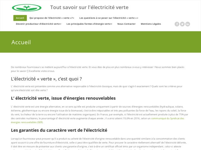 Greenbay : l'électricité verte