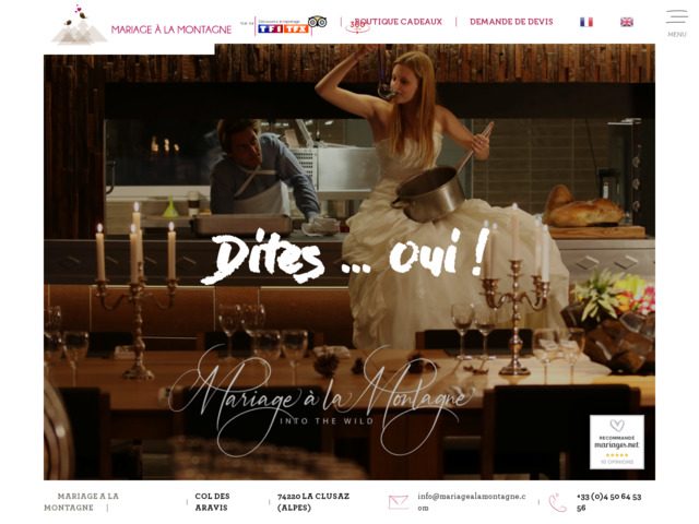 Mariages en Haute-Savoie à la Montagne