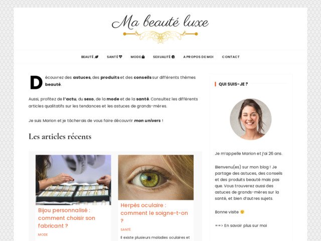 Blog beauté pour les hommes